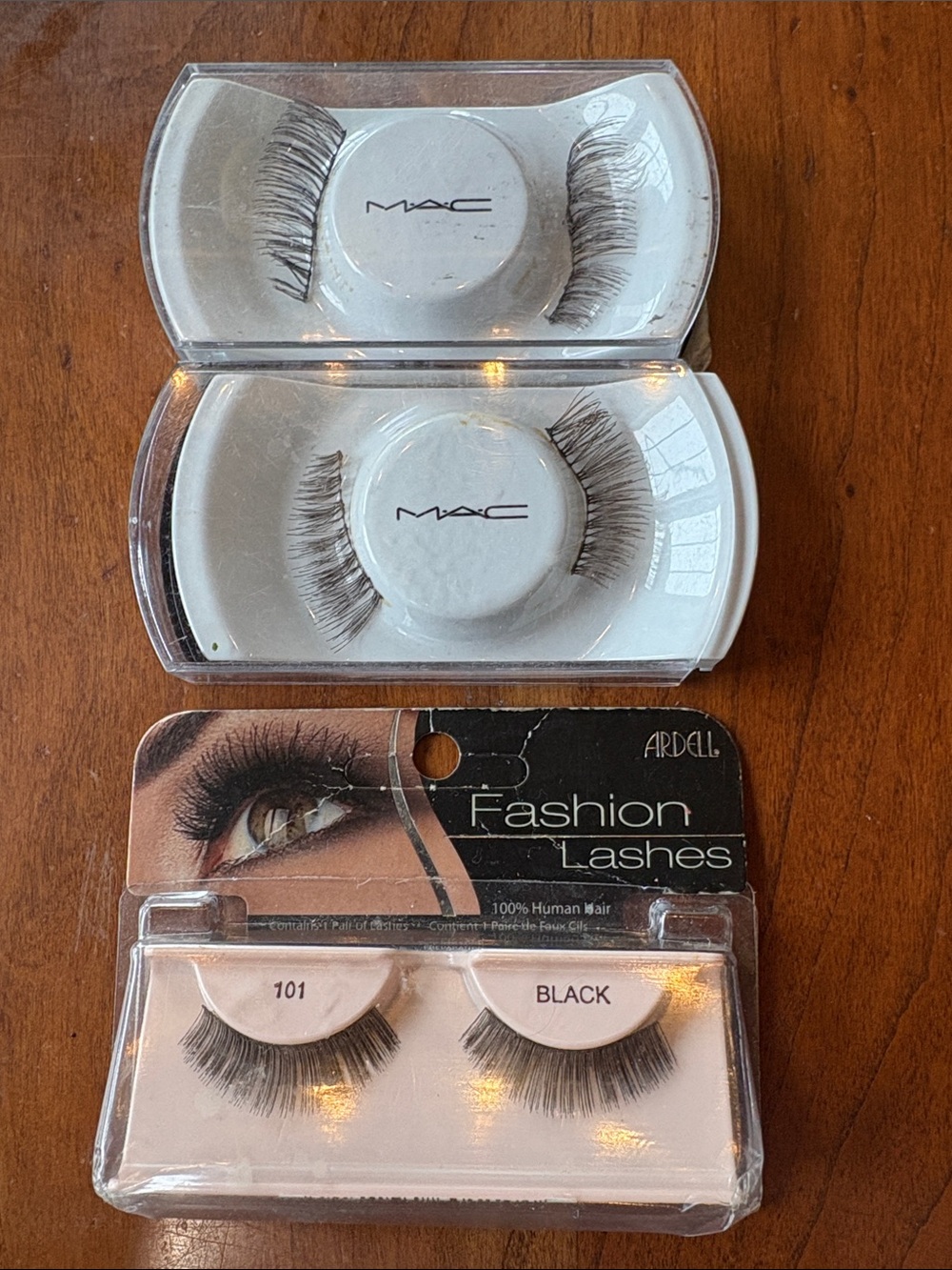 MAC & Ardell Black False Eyelash Trio